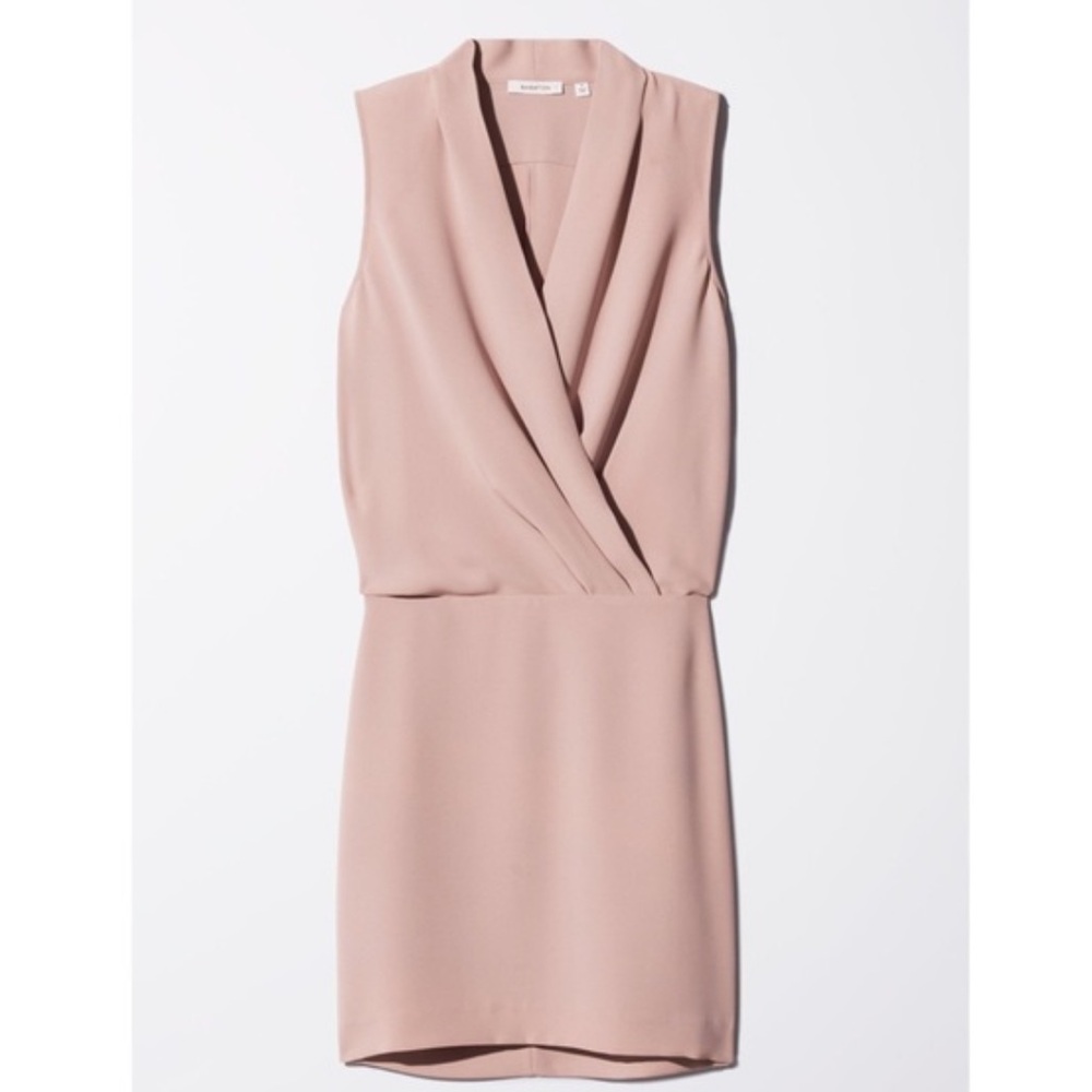 Aritzia Babaton Pink Phoenix Dress